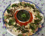 A picture of step 10 of Sooji Rava mixed vegetables dhokla.