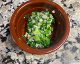 A picture of step 2 of Stuffed Acorn Squash.