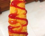 Hình bước làm 4 của món Hotdog - xúc xích phomai Hàn Quốc siêu to khổng lồ