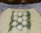 Foto del paso 4 de la receta: Trenza de hojaldre con espinacas🍃, bechamel, y queso de cabra🐐