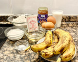 Foto del paso 1 de la receta: Pastel con plátano y Dulce de leche