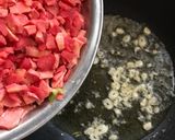 A picture of step 4 of Vegetable Macaroni.