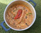 Foto del paso 10 de la receta Arroz de pollo, setas y escalivada