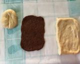 Foto del passaggio 5 della ricetta Croissant bicolore light 🥐