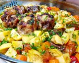 Pas rețetă Coadă de vită cu legume la cuptor (tocană) 5 fotografie