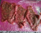 Foto del paso 1 de la receta: Milanesas de posta negra