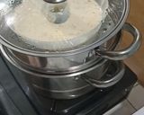 Foto langkah ke 5 dari resep Bolu kukus pisang takaran sendok.