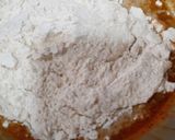 A picture of step 2 of Layered puri.