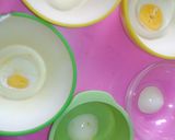 Foto langkah ke 4 dari resep Nasi Tim sosis ayam ekonomis.