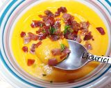 Pas rețetă Supă cremă de cartof dulce și crispy bacon 4 fotografie