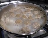 A picture of step 2 of Meatball curry in coconut #ThemeChallenge.