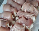 Sonkás-sajtos csirkemell tekercs recept fázis 3 fotója