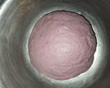 Foto langkah ke 3 dari resep Donat Ubi Ungu Empuk, Menul, Anti Gagal.