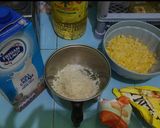 Foto langkah ke 1 dari resep Soup Creamy Cheese Corn (Sup Krim Keju Jagung).