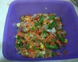 A picture of step 2 of Vegetables cheese sandwich.