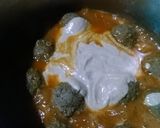 A picture of step 7 of Beef Kofta Curry.