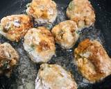 Fried meatball French fries recipe step 1 photo