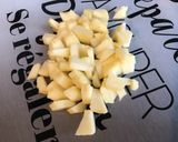 Une image de l'étape 4 de Salade d'ananas à la pomme et clémentines.