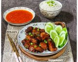 Foto langkah ke 8 dari resep Ayam Hongkong dan Sambal Jahe.