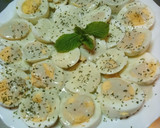 Foto del paso 1 de la receta: Huevos con salsa roquefort