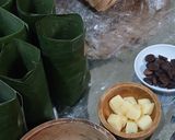 Foto langkah ke 4 dari resep Putu Bunga Telang (dengan cetakan silikon).