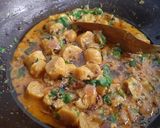 A picture of step 20 of Gatte ki sabzi.