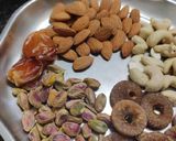મિક્સ ડ્રાયફૂટ શેક (Mix Dryfruit Shake Recipe In Gujarati) રેસીપી સ્ટેપ1ફોટો