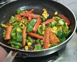 A picture of step 4 of Tikki Sizzler.