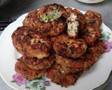 Hình bước làm 3 của món Chả đậu tôm thịt
