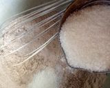 A picture of step 1 of Moist chocolate cake.