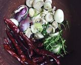 รูปขั้นตอนการทำที่ 1 ของ แกงปีกไก่ใส่เห็ดออรินจิ