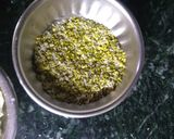 A picture of step 2 of Moong daal ki sabzi bhari khichadi.