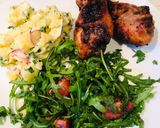 A picture of step 4 of Microwave Chicken Drumsticks.