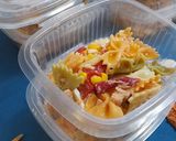 Foto del paso 4 de la receta Ensalada de pasta con pimientos del piquillo