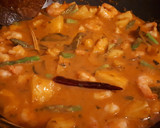 Foto del paso 4 de la receta: Curry laksa de calabaza con piña, espárragos y gambas