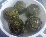 Foto del paso 3 de la receta: 803. Alcachofas microondas