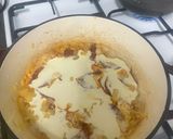 A picture of step 3 of Penne Chorizo Spanish Style.