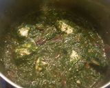 A picture of step 14 of Chicken spinach Curry 🍗🌿🍜.