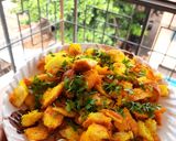 पाव भाजी /चिवडा (Pav Chivda Recipe In Marathi) रेसिपी स्टेप 3 फोटो