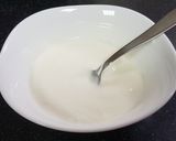 A picture of step 3 of Spinach raita.