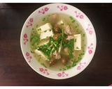 Hình bước làm 5 của món Canh sấu thịt nạc