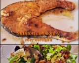 Foto del paso 6 de la receta: Salmón con salsa de soja y mermelada de naranja amarga