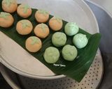 Foto langkah ke 4 dari resep Kue Ku/ Kue Tok Isi Kacang Merah.