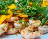 A picture of step 6 of Shrimp, Mango, and Arugula Salad.