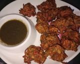 A picture of step 5 of Onion veggies pakode.