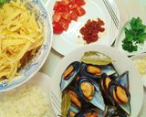 Foto del paso 4 de la receta Fettuccine con mejillones
