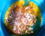 A picture of step 2 of Yam croquette.