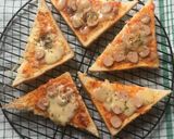 Foto langkah ke 12 dari resep Pizza Roti Tawar.