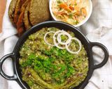 खांन्देश चे प्रसिद्ध लेवा पाटील समाजाचे वांग्याचे भरीत (vange bharit recipe in marathi) रेसिपी स्टेप 12 फोटो 