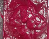 A picture of step 1 of Beet Coriander Sticks.